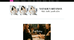 Desktop Screenshot of natalievartanian.com